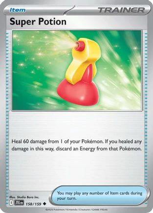 Super Potion (158/159) [Scarlet & Violet: Journey Together] Reverse Holofoil
