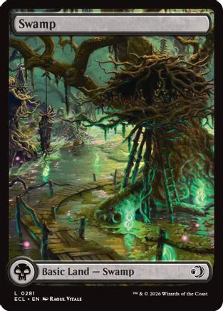 Swamp (0281)  [Lorwyn Eclipsed] Foil