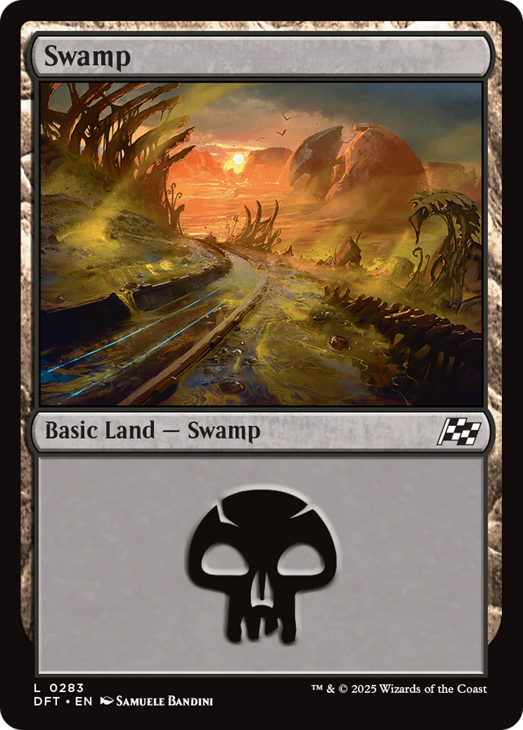 Swamp (0283) [Aetherdrift] Foil
