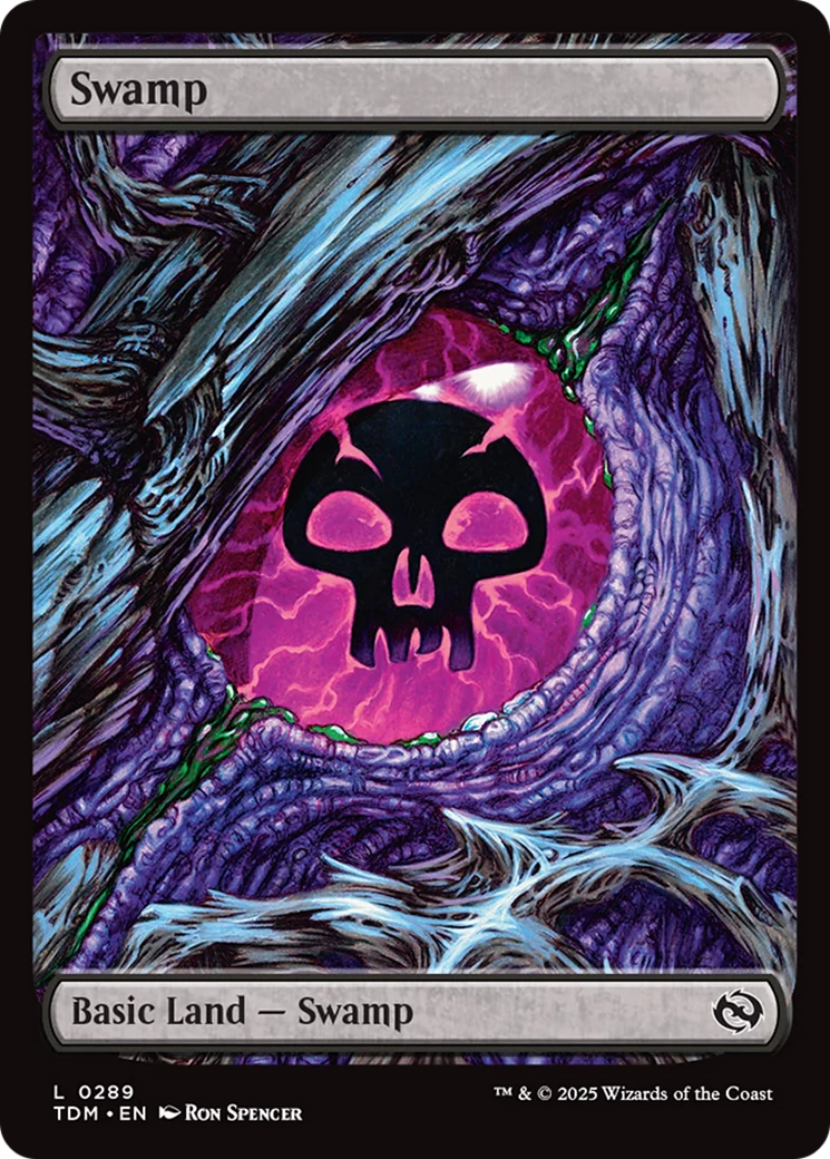 Swamp (0289) [Tarkir: Dragonstorm] Foil