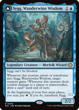 Sygg, Wanderwine Wisdom  [Lorwyn Eclipsed] Foil