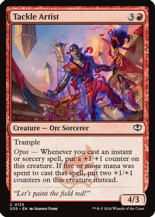 Tackle Artist  [Secrets of Strixhaven] Foil