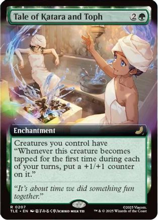 Tale of Katara and Toph (Extended Art)  [Avatar: The Last Airbender: Eternal-Legal] Foil