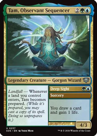 Tam, Observant Sequencer  [Secrets of Strixhaven]