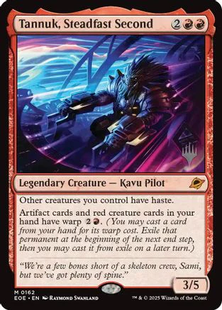 Tannuk, Steadfast Second  [Promo Pack: Edge of Eternities]