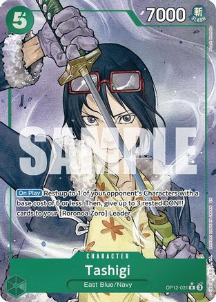 Tashigi (Alternate Art) (OP12-031) - [Legacy of the Master] Foil