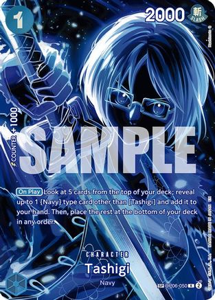 Tashigi (SP) (OP06-050) - [Legacy of the Master] Foil