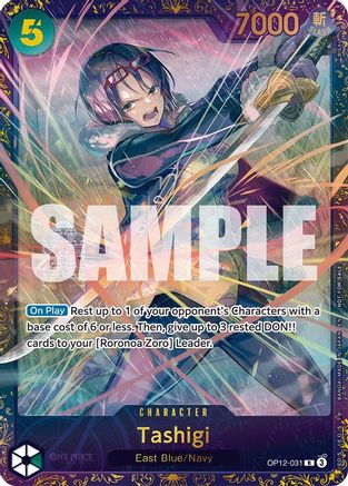 Tashigi (Treasure Cup 2025) (OP12-031) - [One Piece Promotion Cards] Foil
