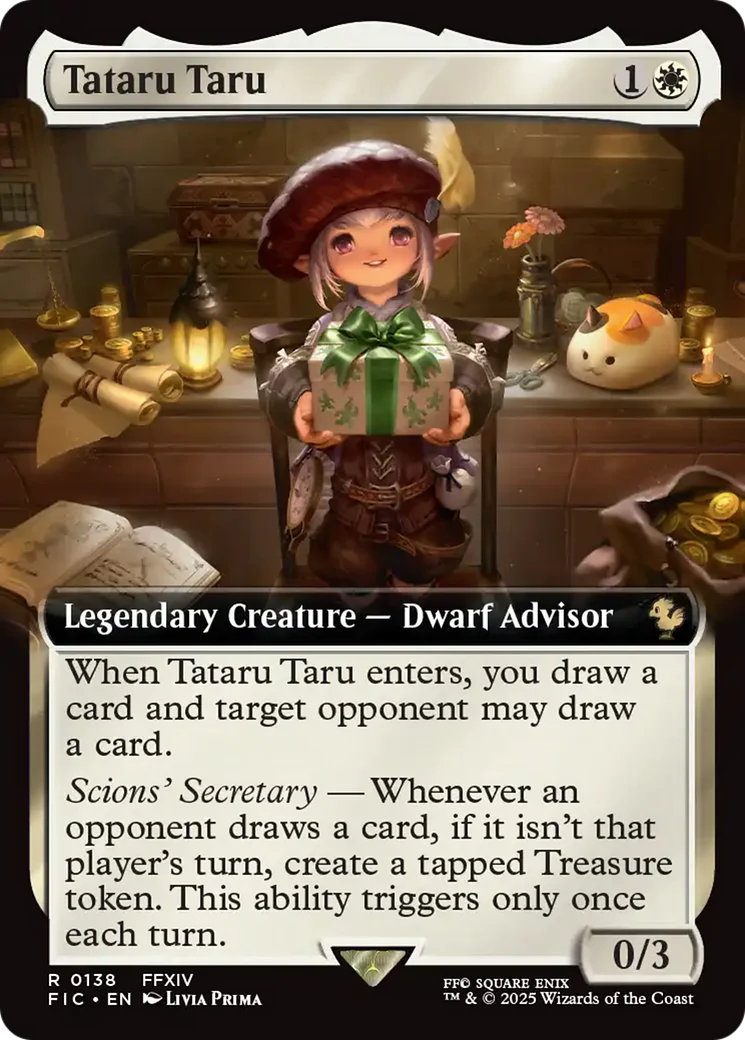 Tataru Taru (Extended Art) [FINAL FANTASY Commander] Foil