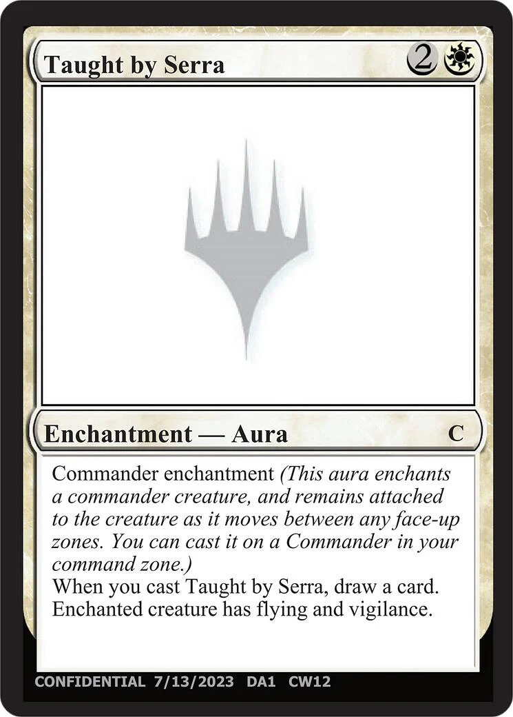 Taught by Serra [Unknown Event]