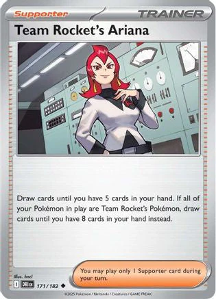 Team Rocket's Ariana (171/182) [Scarlet & Violet: Destined Rivals] Reverse Holofoil