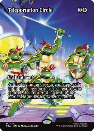 Teleportation Circle (Borderless)  [Teenage Mutant Ninja Turtles Eternal-Legal] Foil