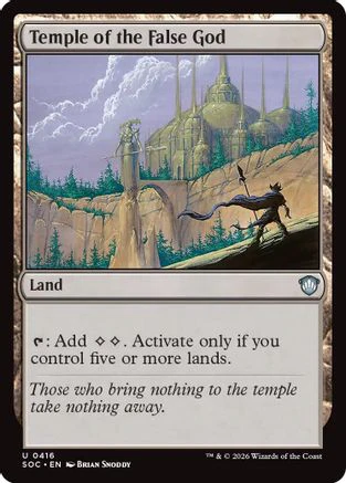 Temple of the False God  [Commander: Secrets of Strixhaven]