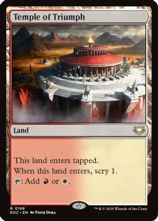 Temple of Triumph  [Commander: Edge of Eternities]