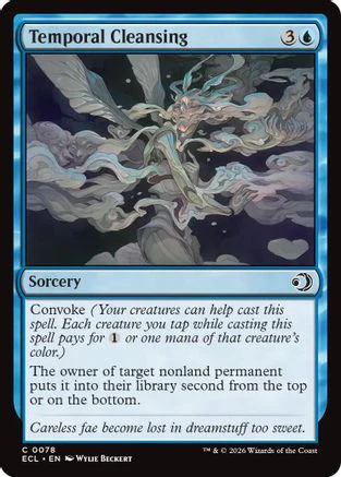 Temporal Cleansing  [Lorwyn Eclipsed] Foil