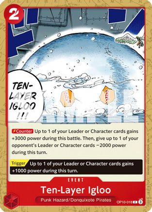 Ten-Layer Igloo (Reprint) (OP10-018) - [Premium Booster -The Best- Vol. 2]