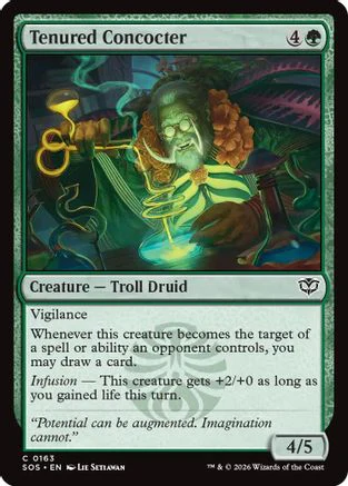 Tenured Concocter  [Secrets of Strixhaven] Foil