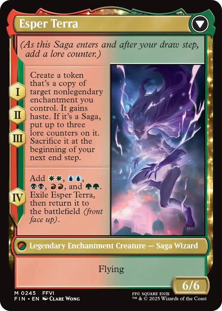 Terra, Magical Adept // Esper Terra [FINAL FANTASY] Foil - Image 2