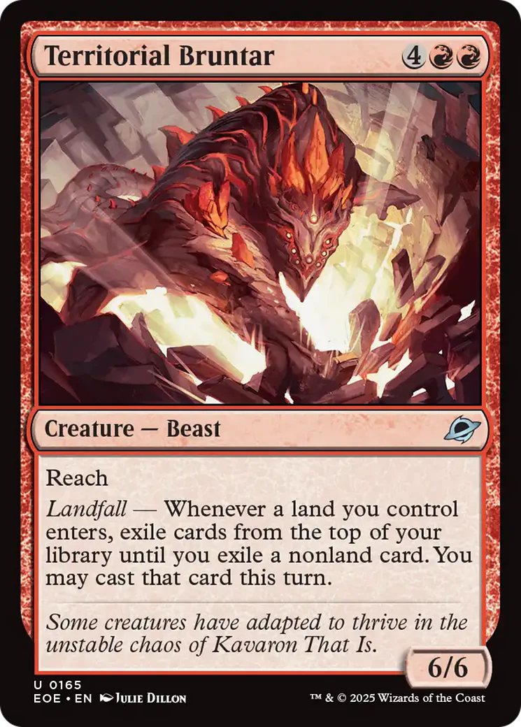 Territorial Bruntar [Edge of Eternities] Foil