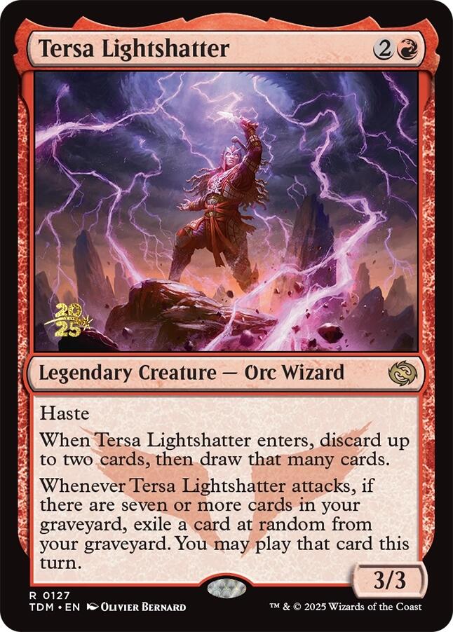 Tersa Lightshatter [Tarkir: Dragonstorm Prerelease Promos] Foil