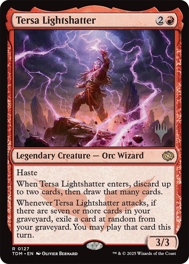 Tersa Lightshatter [Tarkir: Dragonstorm Promos] Foil