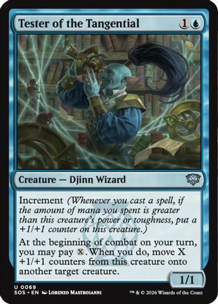 Tester of the Tangential  [Secrets of Strixhaven]