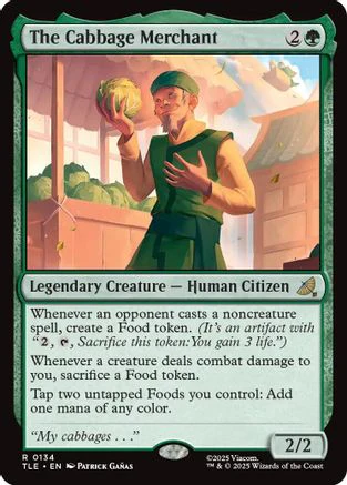 The Cabbage Merchant  [Avatar: The Last Airbender: Eternal-Legal] Foil