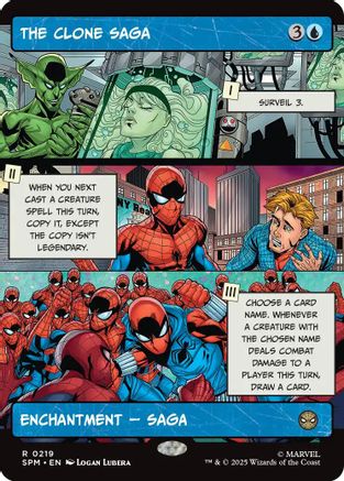 The Clone Saga (Borderless)  [Marvel's Spider-Man] Foil
