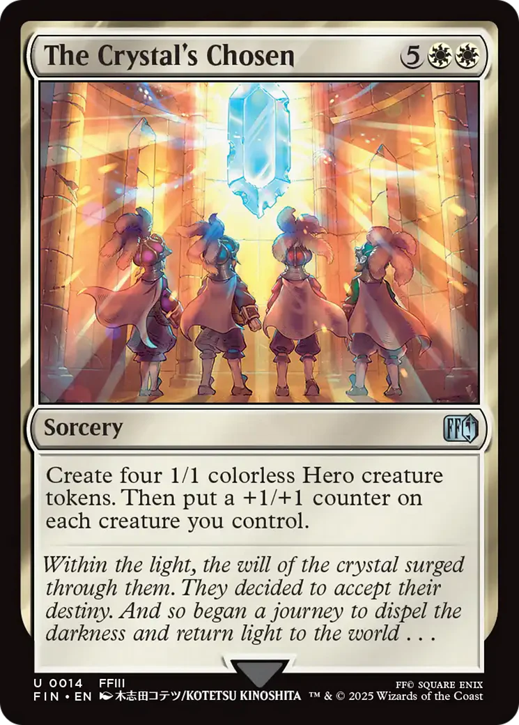 The Crystal's Chosen [FINAL FANTASY] Foil