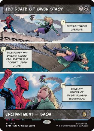 The Death of Gwen Stacy (Borderless)  [Marvel's Spider-Man]