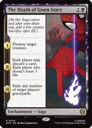 The Death of Gwen Stacy  [Marvel's Spider-Man] Foil