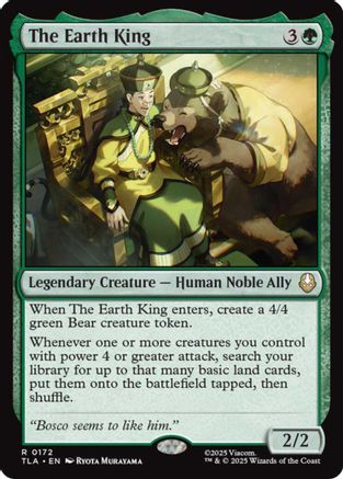 The Earth King  [Avatar: The Last Airbender] Foil