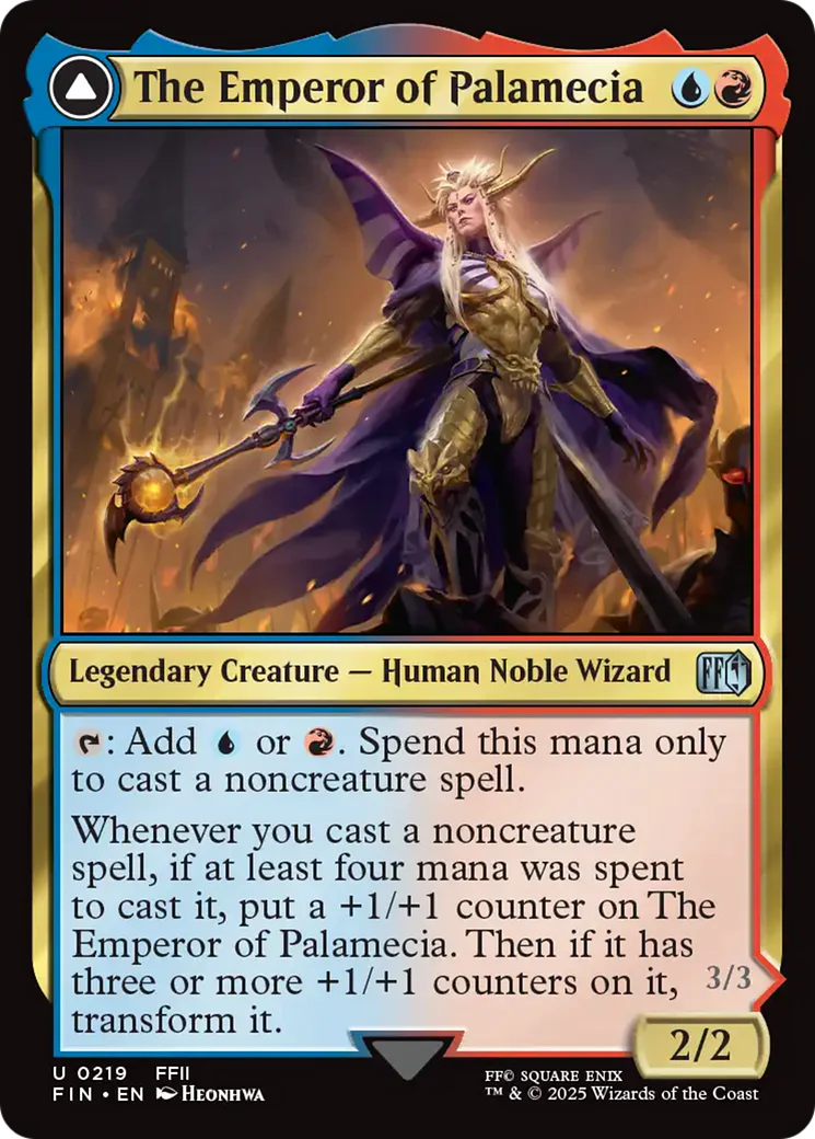 The Emperor of Palamecia // The Lord Master of Hell [FINAL FANTASY] Foil - Image 2