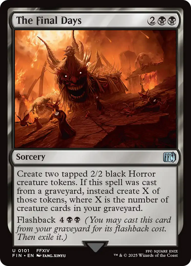 The Final Days [FINAL FANTASY] Foil