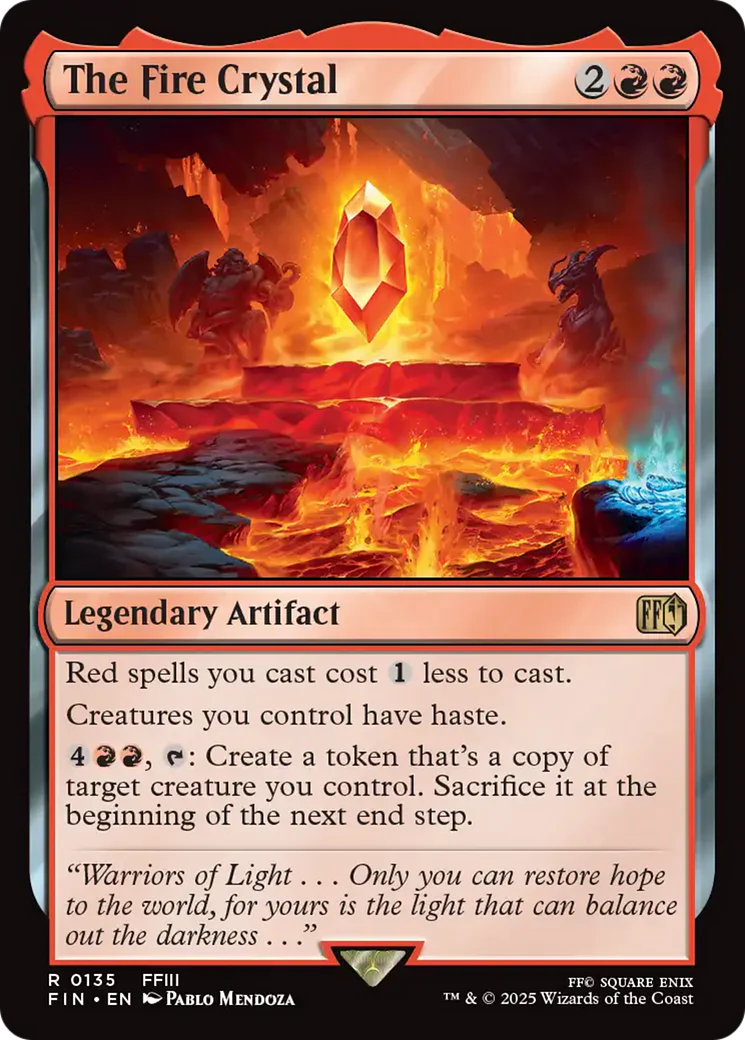 The Fire Crystal [FINAL FANTASY] Foil