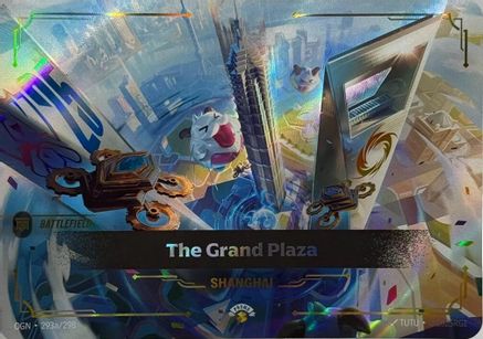 The Grand Plaza (293a/298) - Riftbound - [Riftbound Promotional Cards] Foil