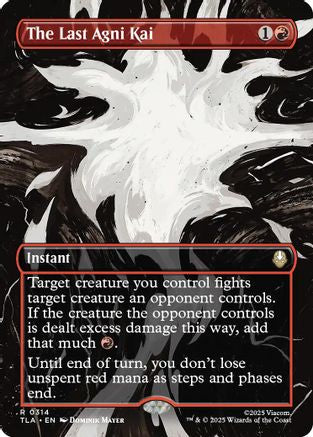 The Last Agni Kai (Borderless)  [Avatar: The Last Airbender] Foil