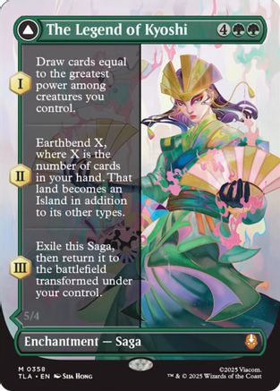 The Legend of Kyoshi (Borderless)  [Avatar: The Last Airbender] Foil