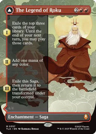 The Legend of Roku (Borderless)  [Avatar: The Last Airbender]