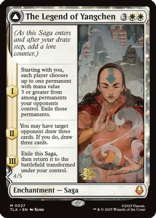The Legend of Yangchen  [Prerelease Cards] Foil