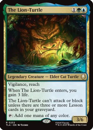 The Lion-Turtle  [Avatar: The Last Airbender] Foil