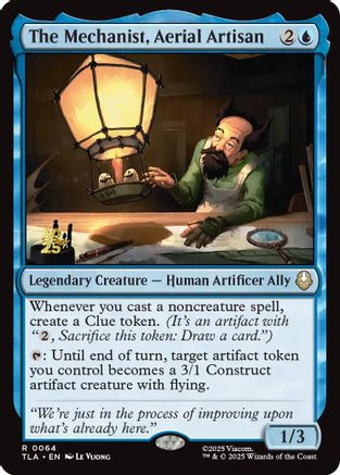 The Mechanist, Aerial Artisan  [Prerelease Cards] Foil