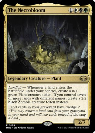 The Necrobloom  [Promo Pack: Edge of Eternities] Foil