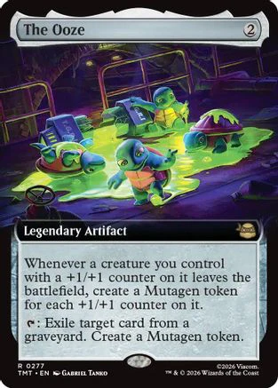 The Ooze (Extended Art)  [Teenage Mutant Ninja Turtles] Foil