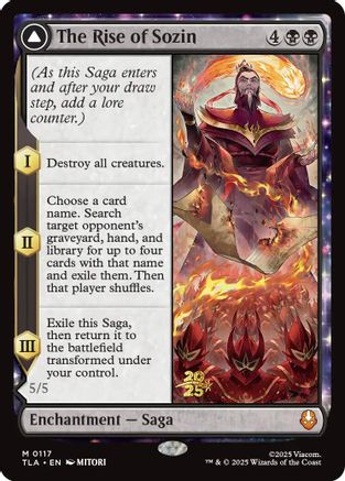 The Rise of Sozin  [Prerelease Cards] Foil