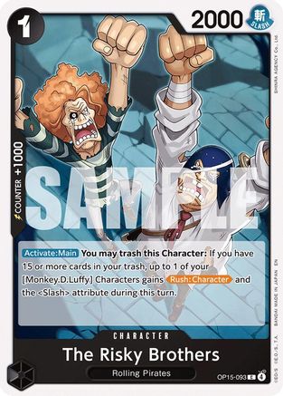 The Risky Brothers (OP15-093) - [Adventure on Kami's Island]