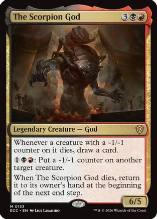 The Scorpion God  [Commander: Lorwyn Eclipsed]