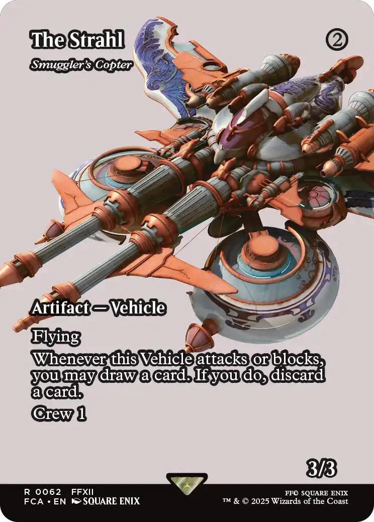 The Strahl - Smuggler's Copter (Showcase) [FINAL FANTASY : Through the Ages] Foil