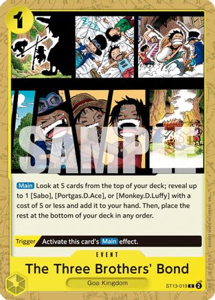 The Three Brothers' Bond (Reprint) (ST13-019) - [Premium Booster -The Best- Vol. 2]