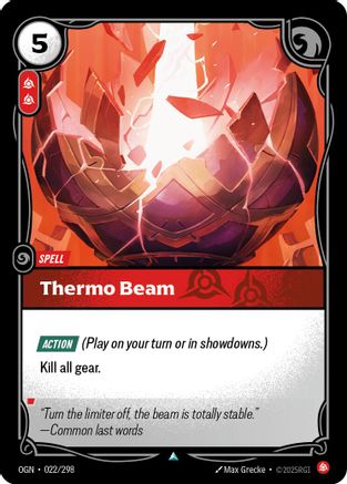 Thermo Beam (022/298) - Riftbound - [Origins]